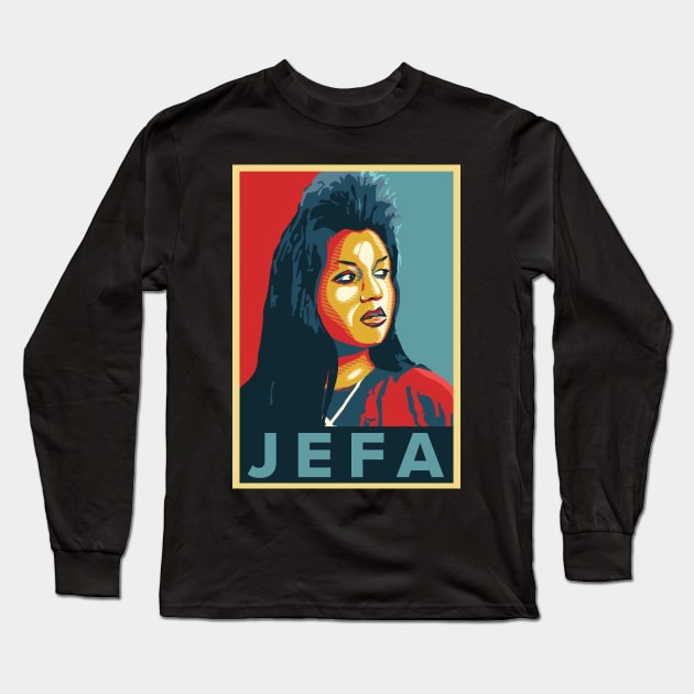 La Jefa Long Sleeve T-Shirt by punkcinemaart